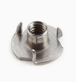 Lee Valley Jig & Fixture Parts>Three-Prong T-Nuts (1/4-20 Thread)