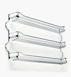 Lee Valley Kitchen Hardware>Three-Shelf Screw-Mount Spice Rack