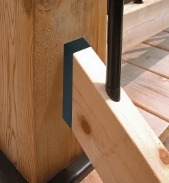 Lee Valley Outdoor Hardware>Titan 2 × 4 Railing Connectors