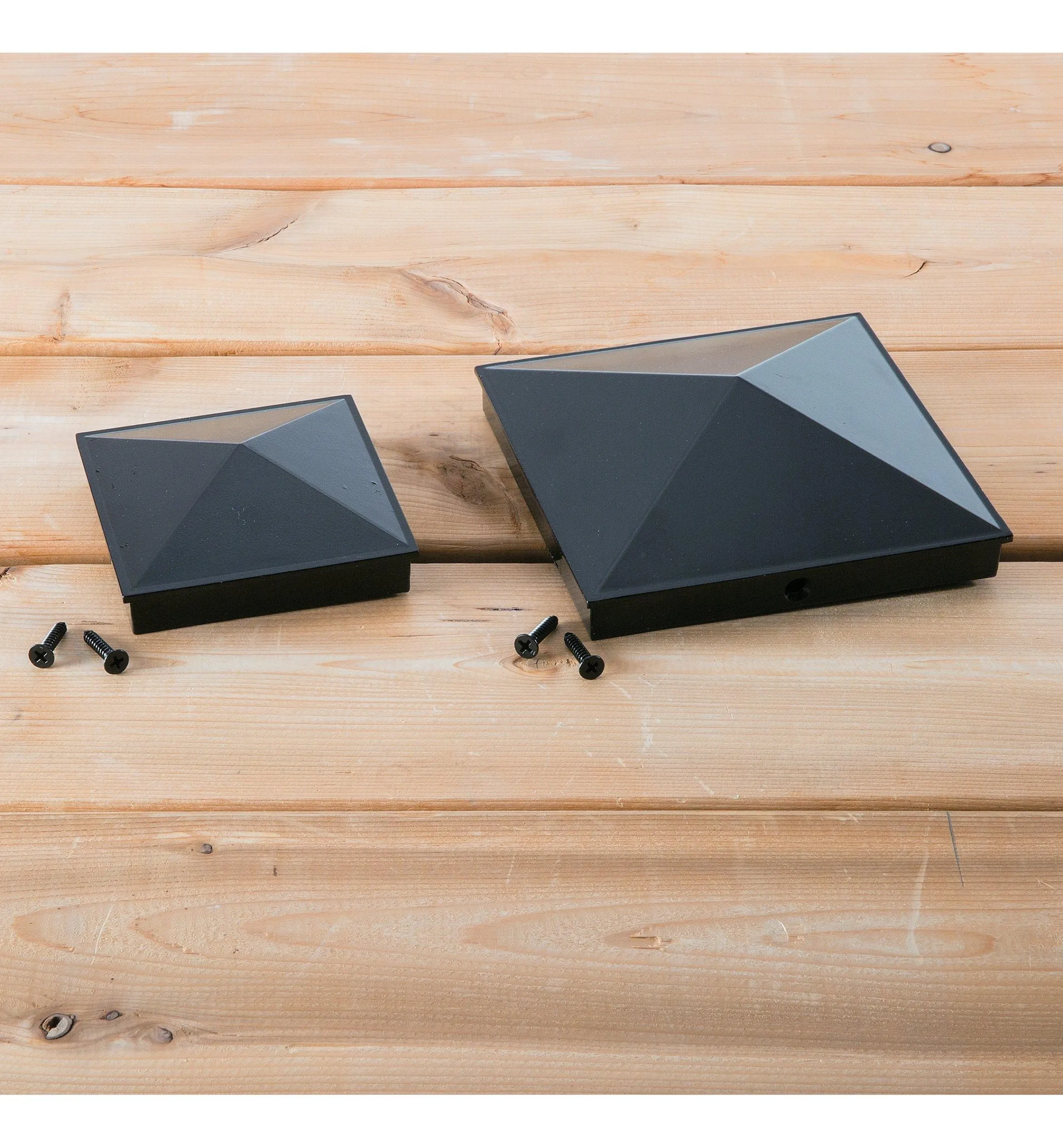 Lee Valley Outdoor Hardware>Titan Aluminum Post Caps