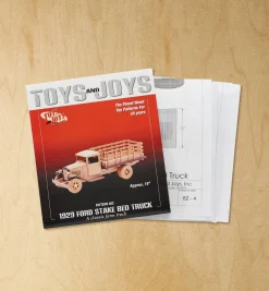 Lee Valley Plans>Toy 1929 Ford Stake Bed Truck Plan