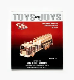 Lee Valley Plans>Toy Fire Truck Plan