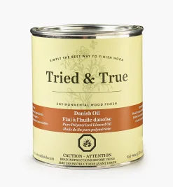 Lee Valley Supplies>Tried & True Traditional Danish Oil
