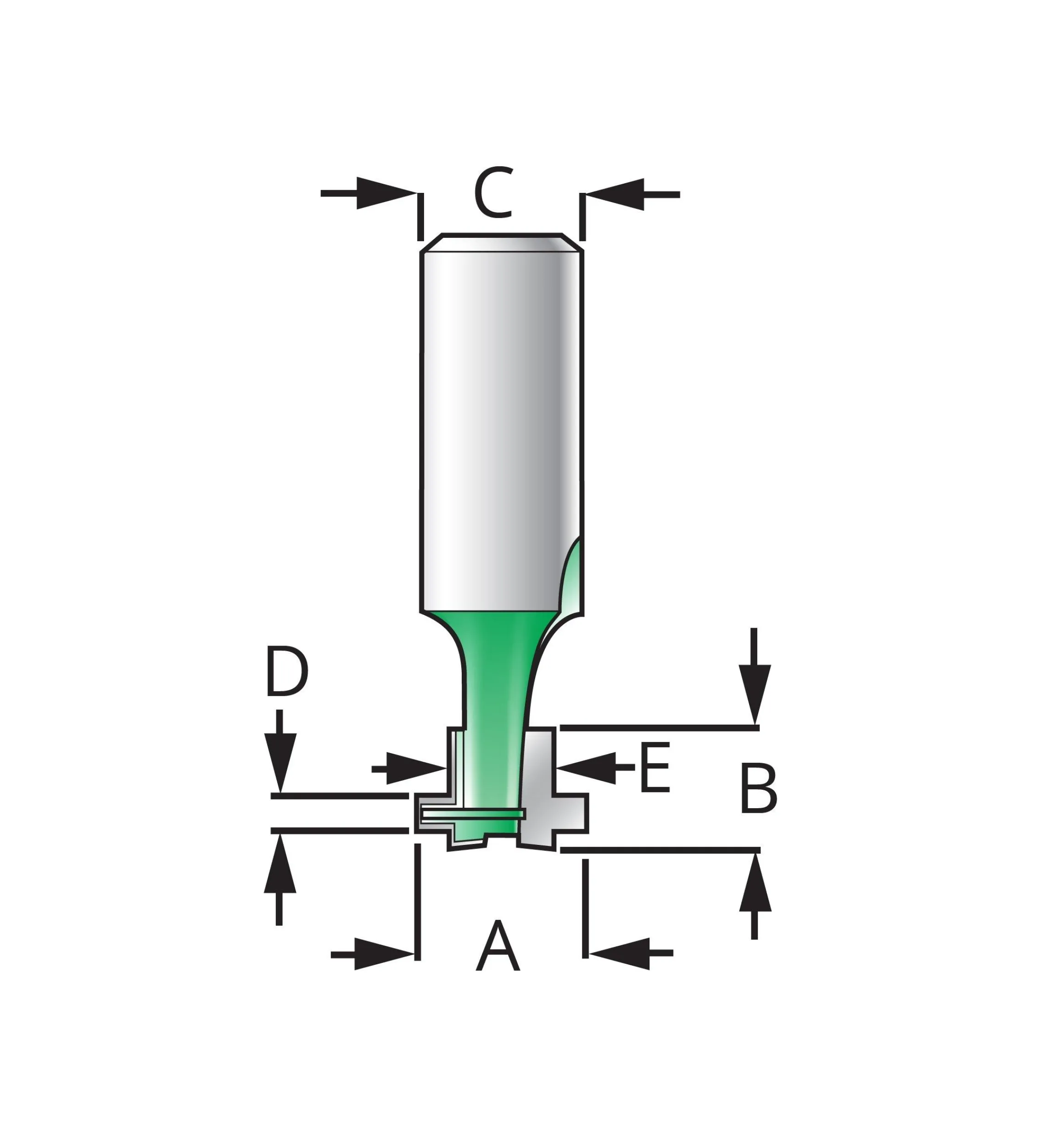 Lee Valley Routing>T-Slot Router Bits