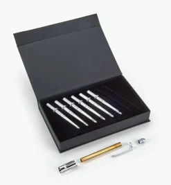 Lee Valley Project Supplies>Turned Crochet Hook Set Hardware