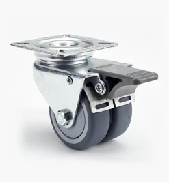 Lee Valley Casters & Wheels>Twin-Wheel Caster