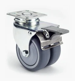 Lee Valley Casters & Wheels>Twin-Wheel Caster