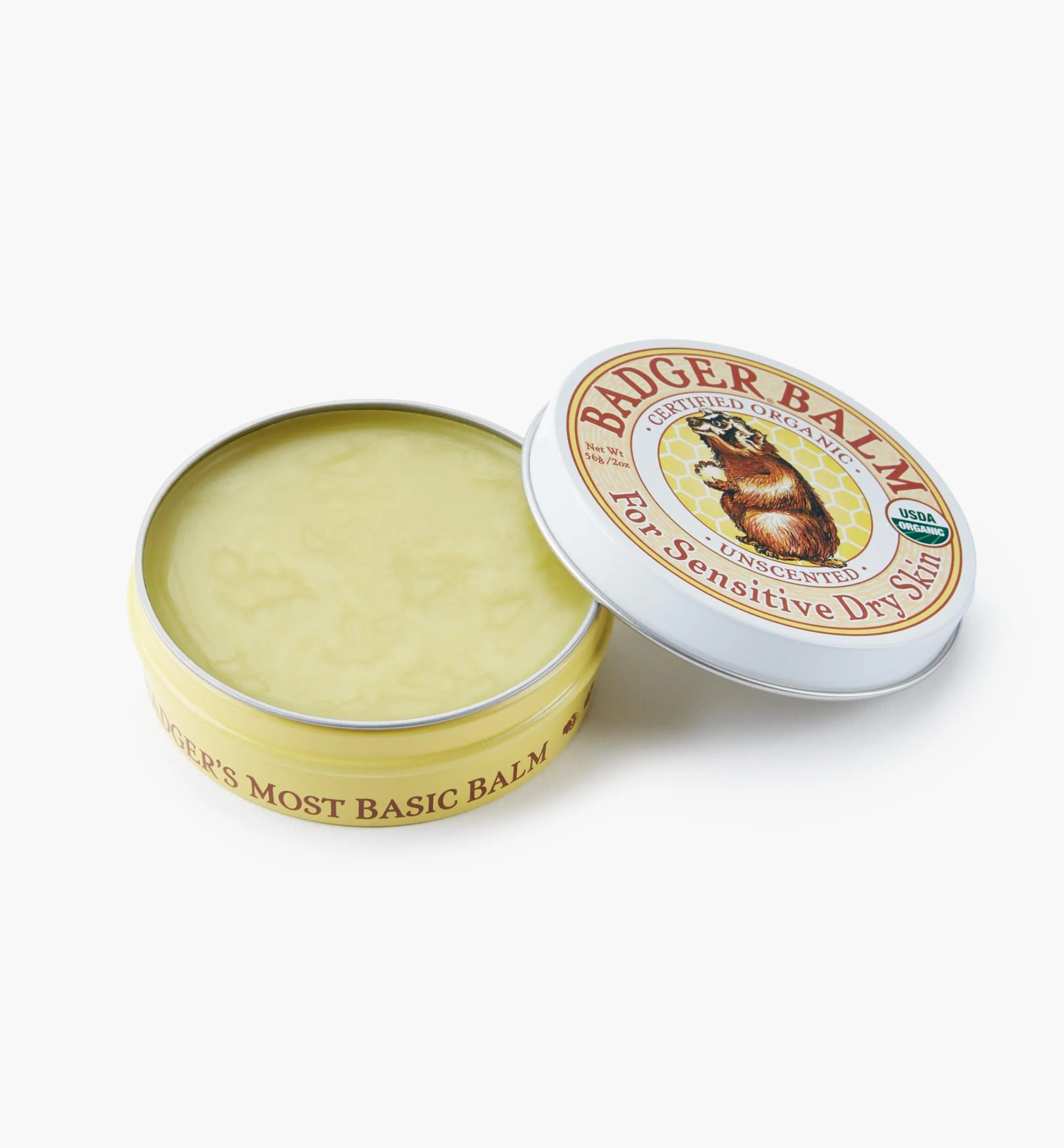 Lee Valley Skin & Hand Care>Unscented Badger Balm