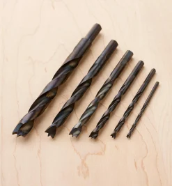 Lee Valley Power Tool Accessories>Utility Brad-Point Drill Bits