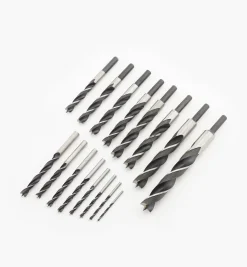 Lee Valley Power Tool Accessories>Utility Brad-Point Drills – Metric Sets