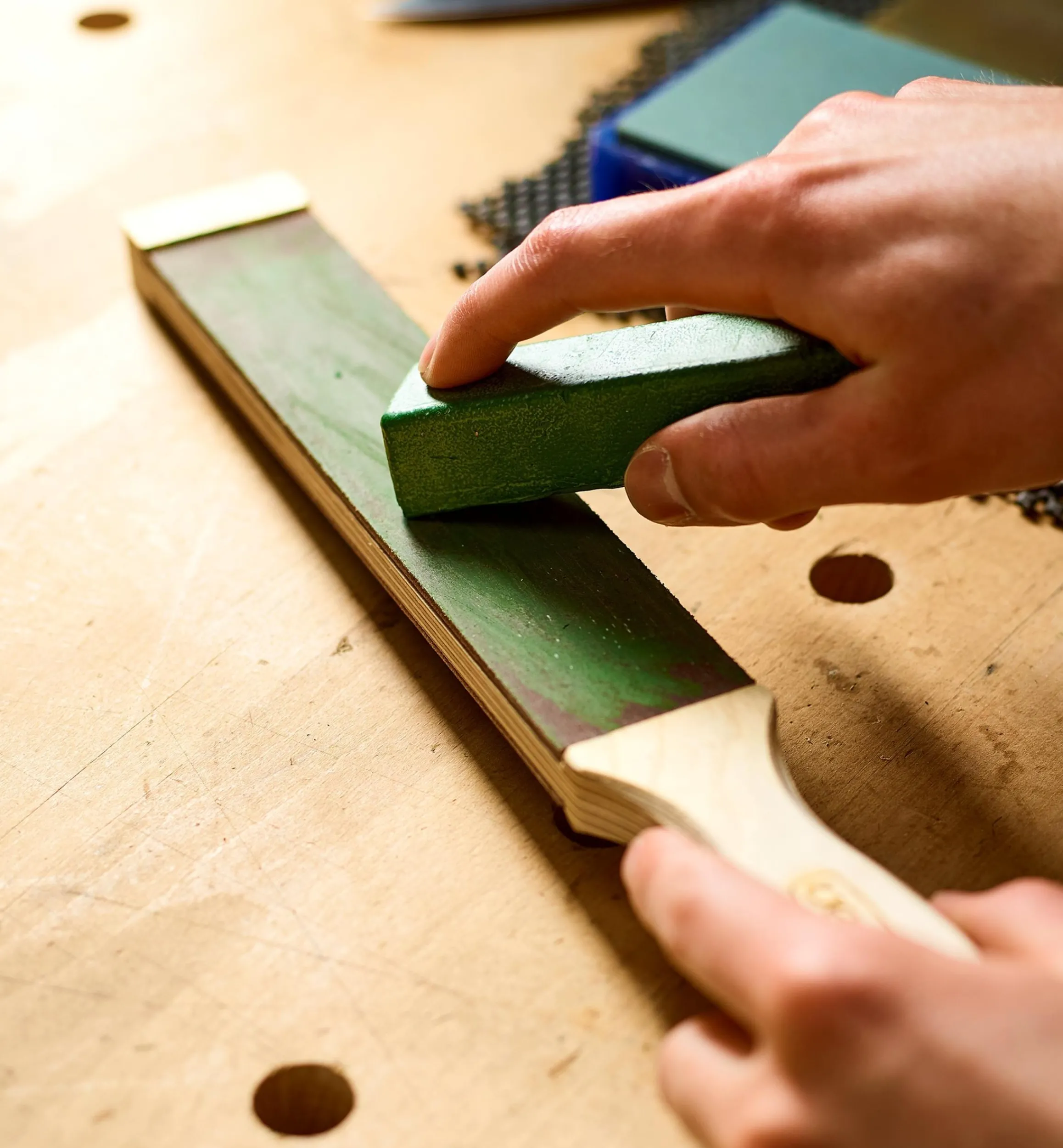 Lee Valley Sharpening>Veritas Double-Sided Hand Strop