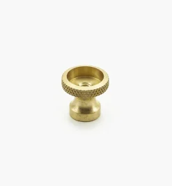 Lee Valley Knobs>Veritas Knurled Brass Insert Knobs