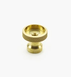 Lee Valley Knobs>Veritas Knurled Brass Insert Knobs