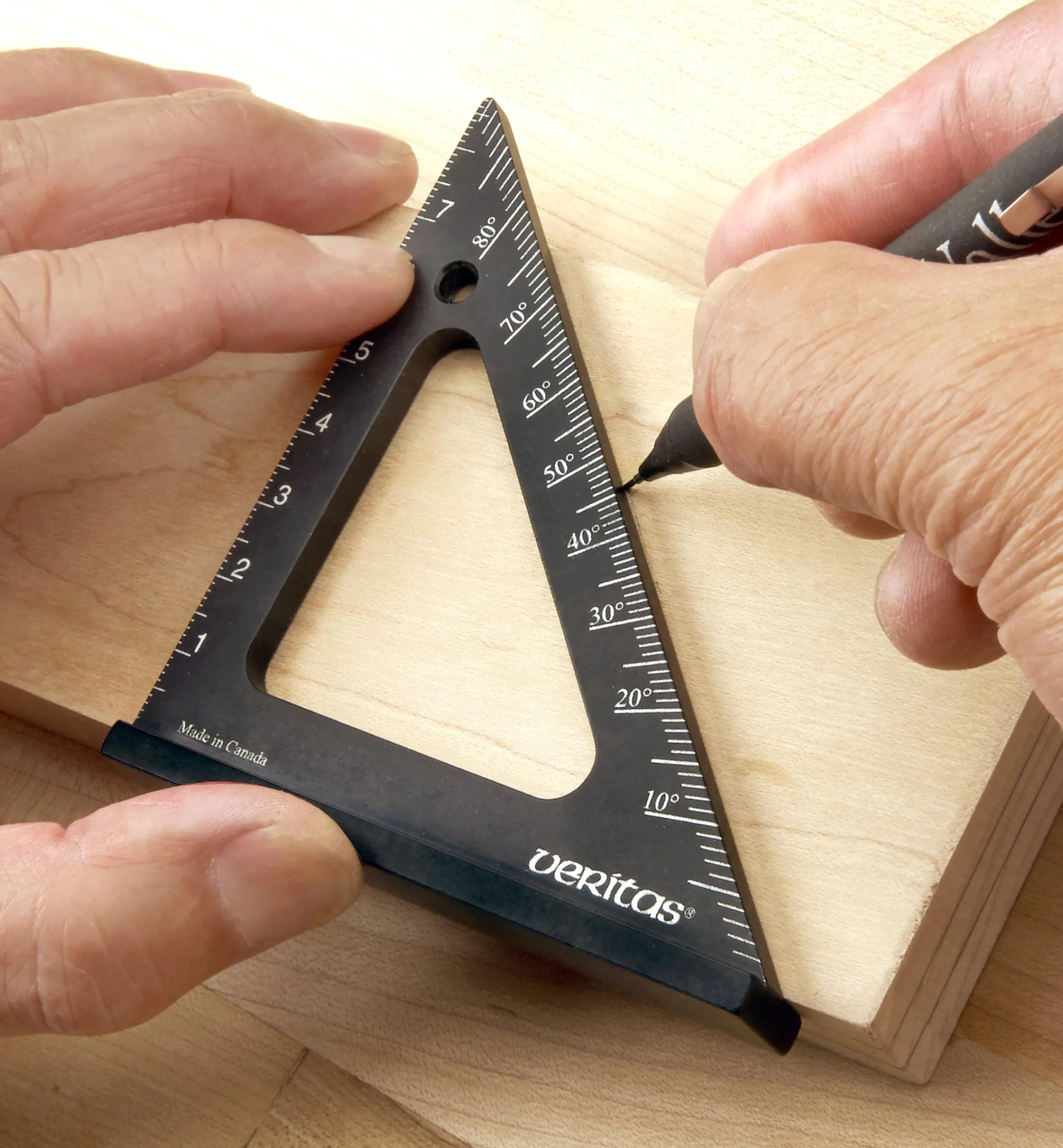 Lee Valley Marking & Measuring>Veritas 85mm Pocket Layout Square