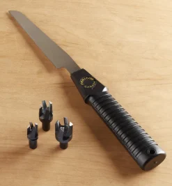 Lee Valley Drilling>Veritas Snug-Plug Cutters & Single-Edge Flush-Cutting Saw Set