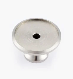 Lee Valley Knobs>Veritas Stainless-Steel Large Smooth Insert Knobs