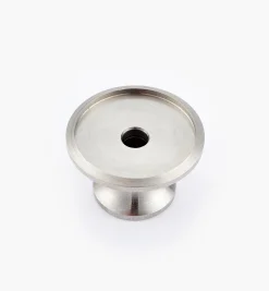 Lee Valley Knobs>Veritas Stainless-Steel Large Smooth Insert Knobs