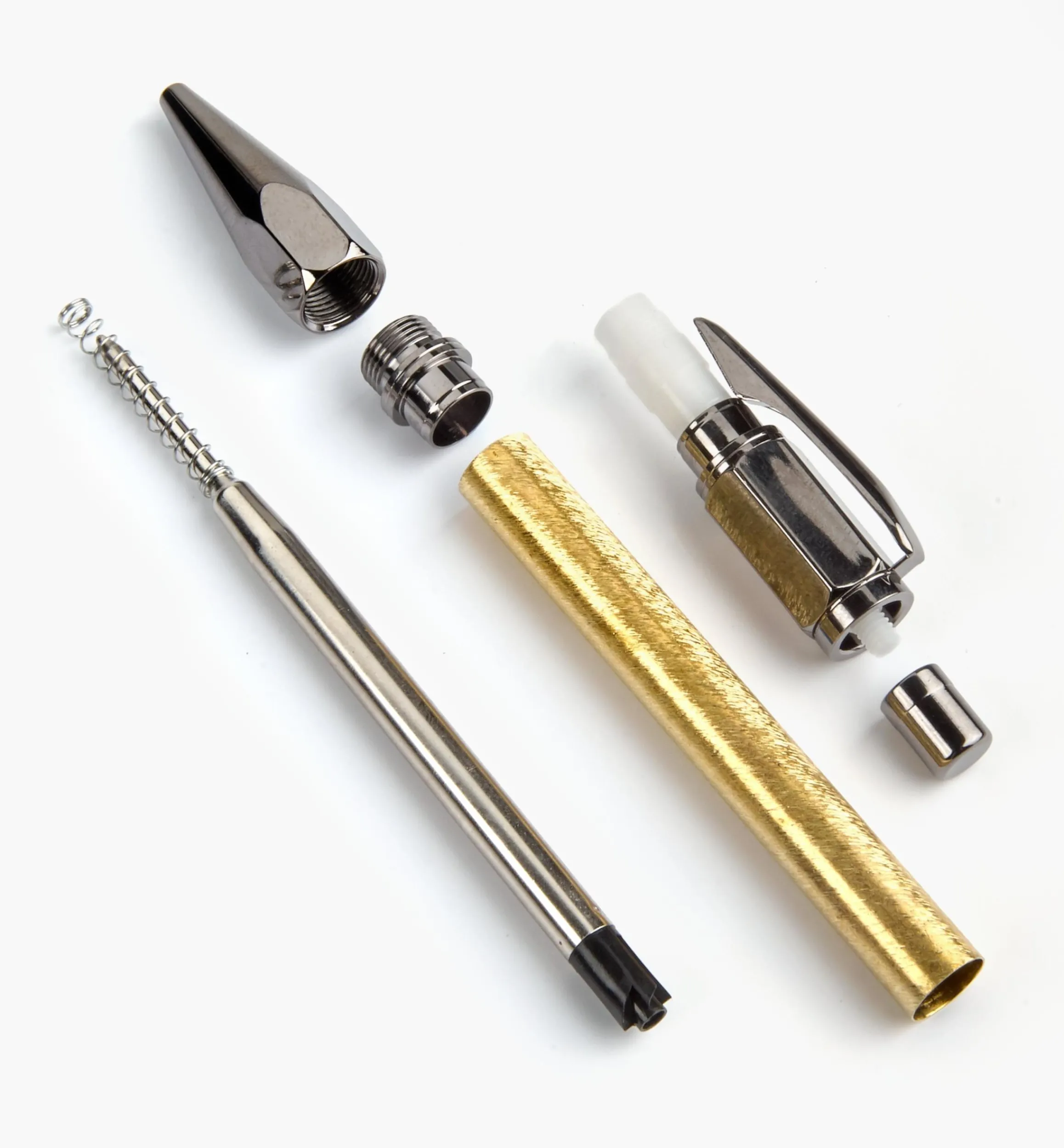 Lee Valley Project Supplies>Vertex Click Pen Hardware