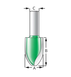 Lee Valley Routing>Vertical Cove Panel Raising Bit