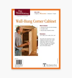 Lee Valley Plans>Wall-Hung Corner Cabinet Plan