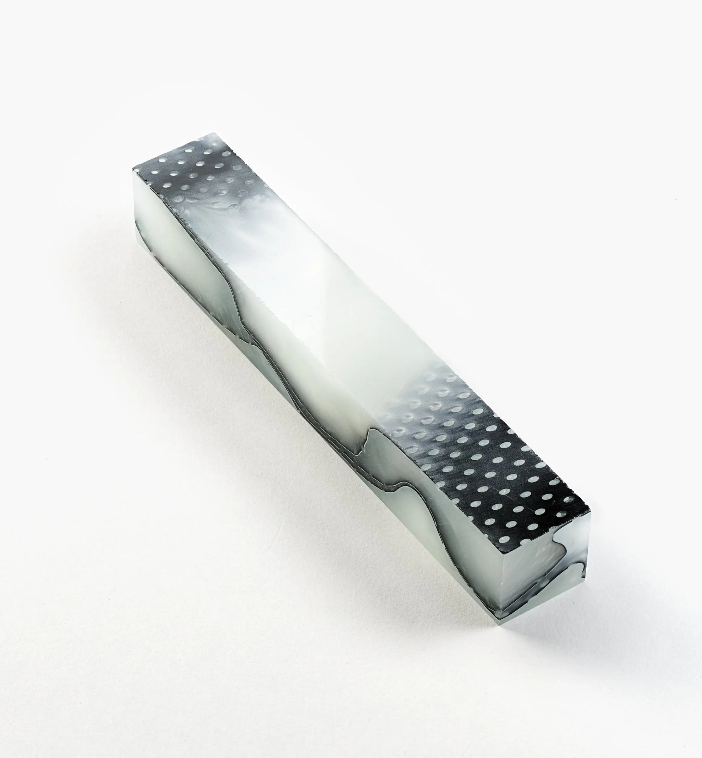 Lee Valley Supplies>White Mesh Acrylic Acetate Pen Blank