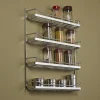 Lee Valley Kitchen Hardware>Wide Four-Shelf Screw-Mount Spice Rack