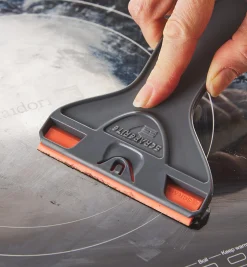 Lee Valley Scrapers>Wide Holder & Orange Plastic Razor Blade