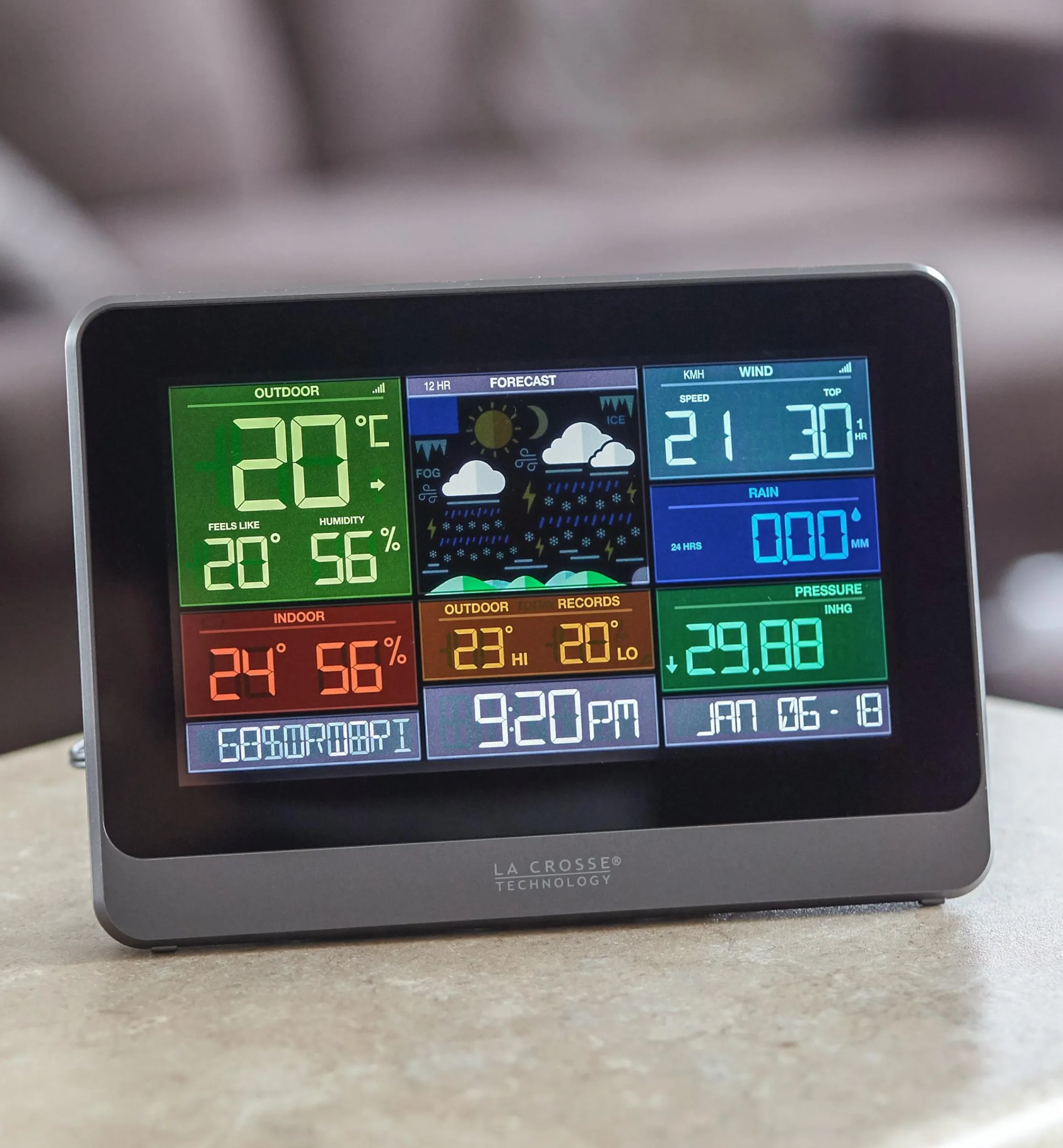 Lee Valley Weather Measurement>Wi-Fi Weather Station With Wind And Rain