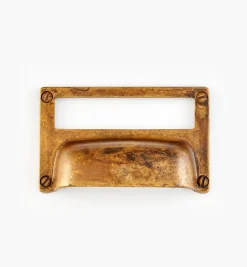 Lee Valley Pulls>Zamak Card Frame Pulls