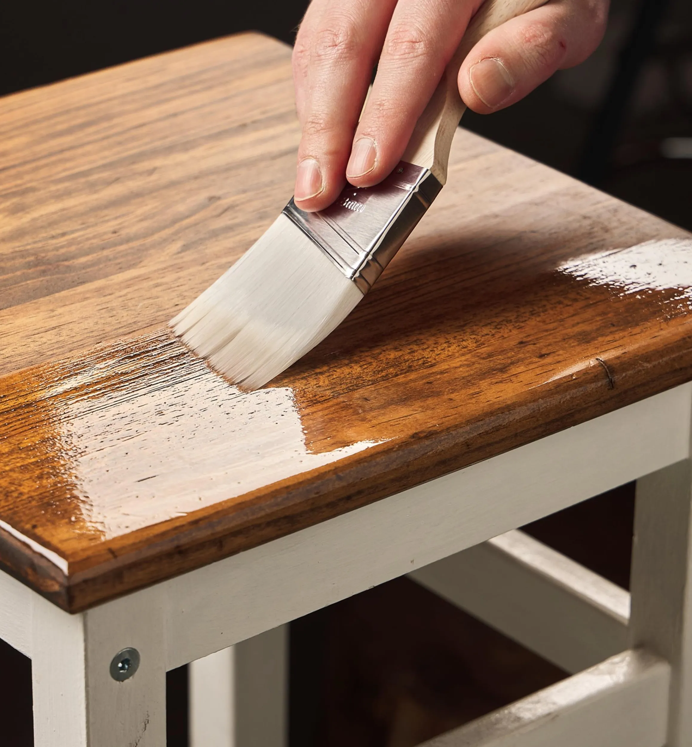 Lee Valley Supplies>Zibra 2" Angled Stubby-Handle Brush